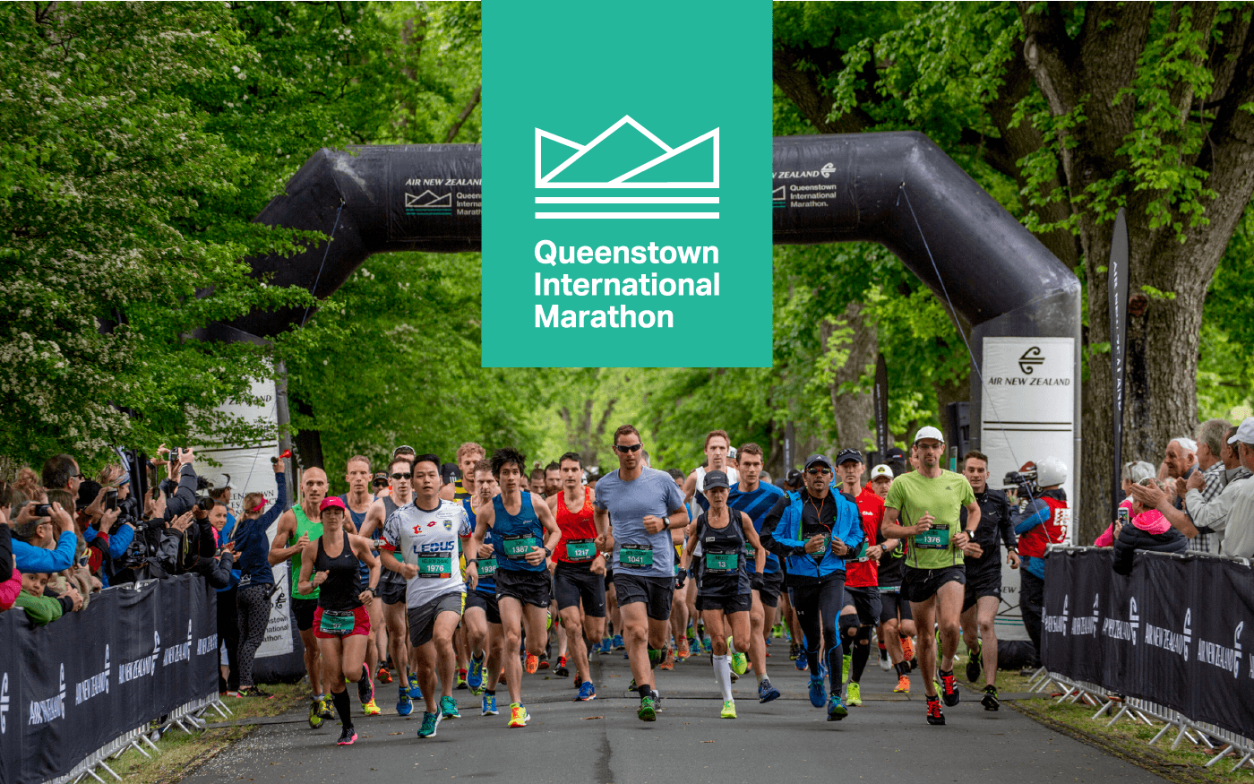 Queenstown Marathon brand mark